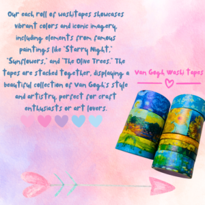 van gogh washi tapes