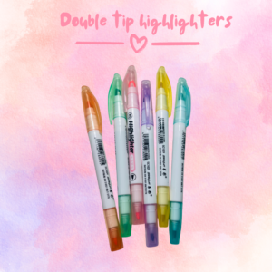 double tip highlighters