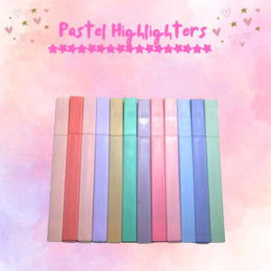 pastel highlighters