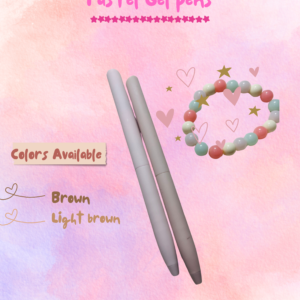 pastel gel pens
