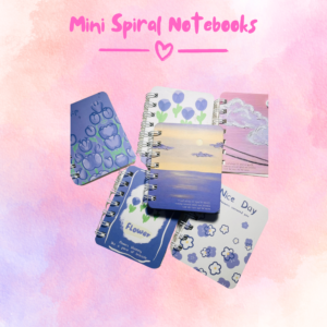 mini sprial notebooks