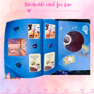 Handmade card for him