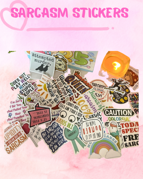 Sarcasm Stickers – For the Drama Queen in You 😎
