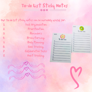 to-do list sticky notes
